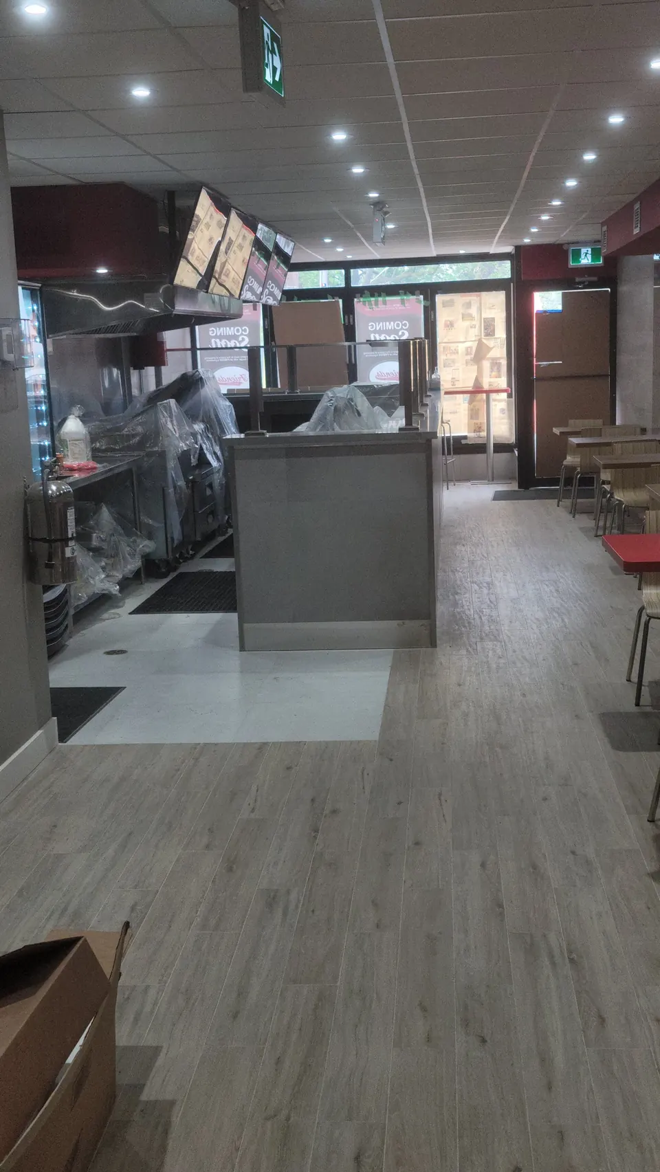 Finished restaurant fit-out where GiftedHands did the plumbing